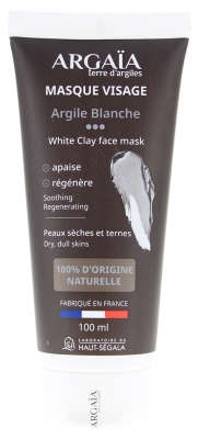 Argaïa Masque Visage Argile Blanche 100 ml