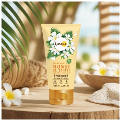 Lovea Cremă de Mâini Monoï de Tahiti 75 ml