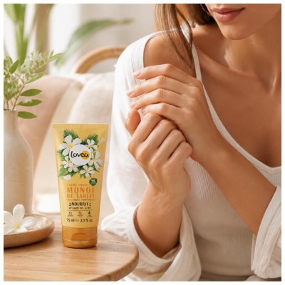 Lovea rankų kremas su Tahiti Monoi 75 ml