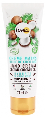 Crema de Manos con Aceite de Coco Ecológico 75 ml