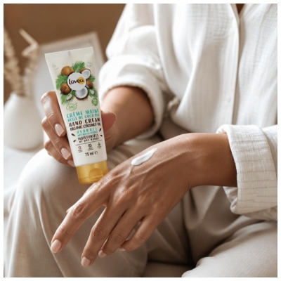 Lovea Organic Coconut Oil Hand Cream 75 ml