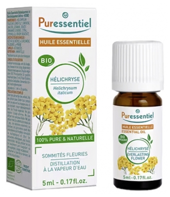 Puressentiel Luomu Helichrysum (Helichrysum italicum) Eteerinen Öljy 5 ml