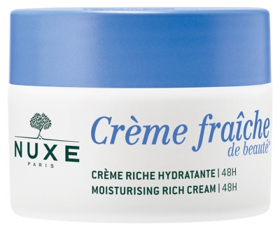 Nuxe Crème Fraîche de Beauté Crème Riche Hydratante 48H 50 ml