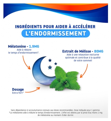 Valdispert Sommeil Rapide 1,9 mg 30 Gummies