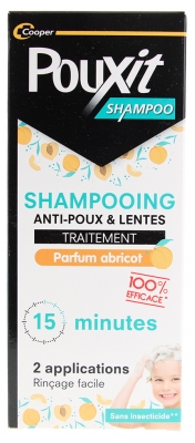 Pouxit Shampoo Antipidocchi e Lendini All'albicocca 200 ml