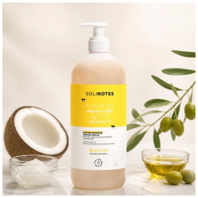 Solinotes Vainilla Jabón de Ducha 1 Litro