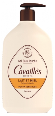 Rogé Cavaillès Bath and Shower Gel for Sensitive Skin Milk and Honey 1L