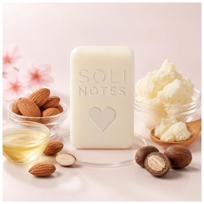 Solinotes Jabón Sólido Ultrasuave Flor de Cerezo 100 g