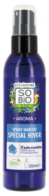 Léa Nature SO BIO étic Aroma Spray Habitat Spécial Hiver 21 Huiles Essentielles Bio 200 ml