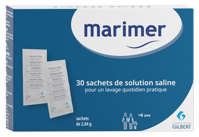 Marimer Solution Saline pour Lavage Nasal 30 Sachets