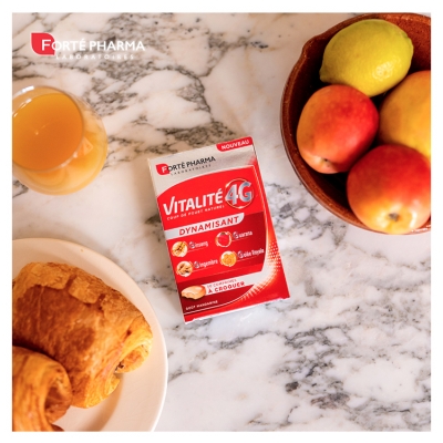 Forté Pharma Vitalität 4G Dynamisierend 30 Kautabletten