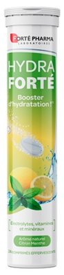 Forté Pharma Hydra Forté Idratante 24 Compresse Effervescenti - Gusto: Menta al limone