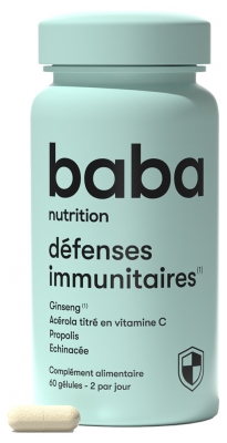 Baba Nutrition Défenses Immunitaires 60 Gélules