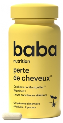 Baba Nutrition Perte de Cheveux 60 Gélules