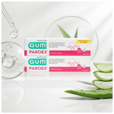 GUM Paroex Zubní Gel 2 x 75 ml