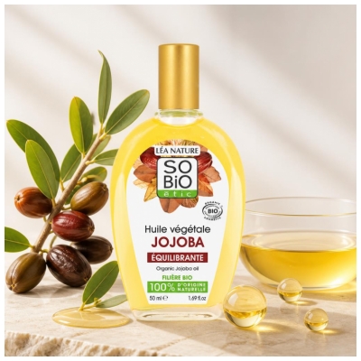 Léa Nature SO BIO étic Bio-Jojoba-Pflanzenöl 50 ml