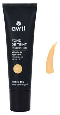 Avril Organic Foundation 30 ml - Colour: Honey