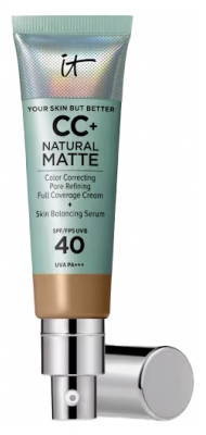 IT Cosmetics Your Skin But Better CC+ Natural Matte SPF40 32 ml - Colour: Tan