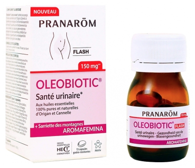 Pranarôm Aromafemina Oleobiotic Zdrowie Układu Moczowego 15 Kapsułek