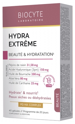 Biocyte Hydra Extreme Beauty & Hydration 40 Kapsułek