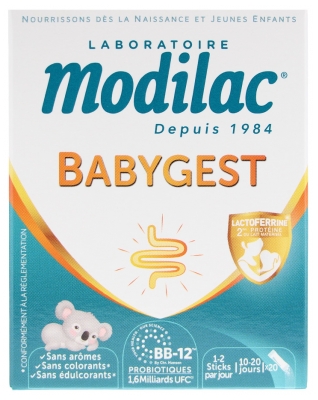 Modilac Babygest 20 Pałeczek