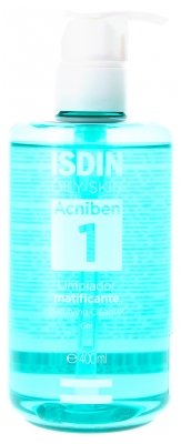 Isdin Acniben 1 Gel Nettoyant Matifiant 400 ml