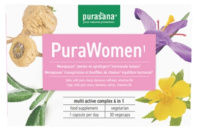 Purasana PuraWomen 30 Kapsułek Roślinnych