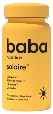 Baba Nutrition Solaire 60 Gélules