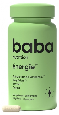 Baba Nutrition Énergie 60 Gélules