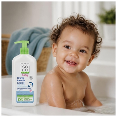Léa Nature SO BIO étic Baby Organic Superfatted Cleansing Cream 500 ml