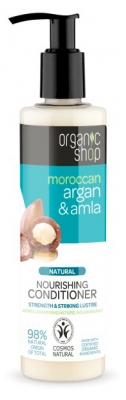 Organic Shop Après-Shampoing Naturel Nourrissant Argan et Amla 280 ml