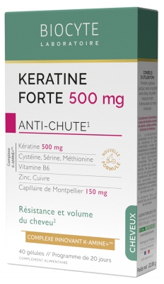 Biocyte Keratine Forte Anti-Hair Loss 40 Capsules