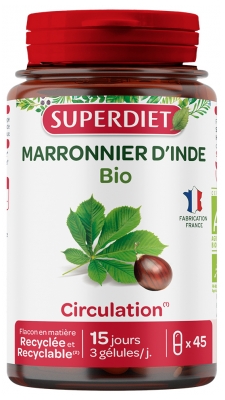 Superdiet Rosskastanie Bio 45 Kapseln