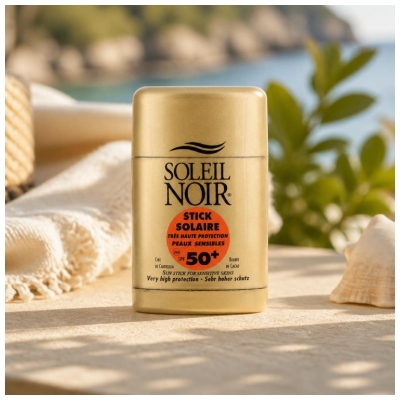 Soleil Noir Sun Stick Gevoelige Zones SPF50 10 g