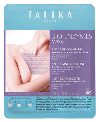 Talika Bio Enzymes Mask Décolleté Radiance Mask Second Skin 25 g