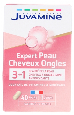 Juvamine Pelle Capelli Unghie 40 Capsule