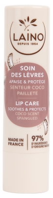 Laino Lips Care Stick 4g - Scent: Coco Pailleté