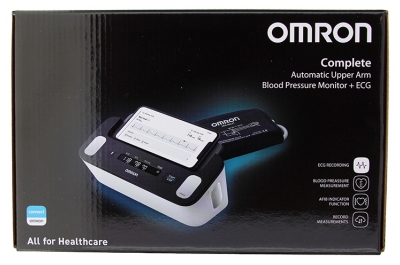 Omron Complete Tensiómetro de Brazo Automático + ECG