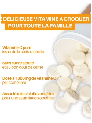 Orthonat Acérola C-Max 1000 120 Comprimés