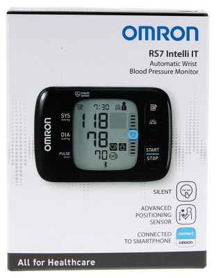 Omron RS7 Intelli IT Automatic Wrist Tensiometer