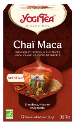 Yogi Tea ekologiškas Chai Maca 17 maišelių