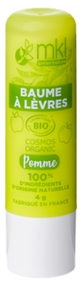 MKL Green Nature Lips Balm Organic 4g - Taste: Apple