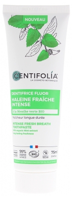 Centifolia Dentifrice Fluor Haleine Fraîche Intense Bio 75 ml