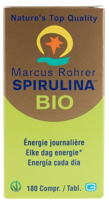 Marcus Rohrer Spirulina Bio 180 Comprimés