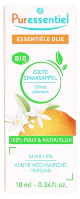 Puressentiel Saldžiųjų Apelsinų Eterinis Aliejus (Citrus sinensis) Ekologiškas 10 ml