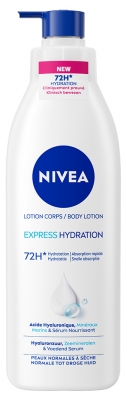 Nivea Express mitrinošs ķermeņa losjons 72H 250 ml