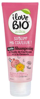 I Love Bio Sublim' Ma Couleur Après-Shampoing Huile de Carthame et Grenade Bio 200 ml