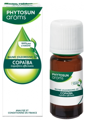 Phytosun Arôms Baume de Copaïba (Copaïfera officinalis) 10 ml