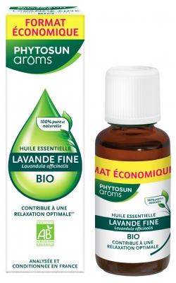 Phytosun Arôms Essential Oil Fine Lavender (Lavandula officinalis) Organic 30ml