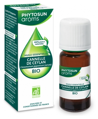 Phytosun Arôms Aceite Esencial Canela de Ceilán (Cinnanomum zeylinacum (venum)) Bio 5 ml